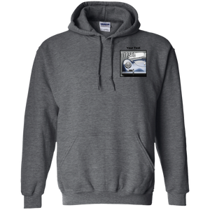 Typ 356 blue  personalized G185 Gildan Pullover Hoodie 8 oz.