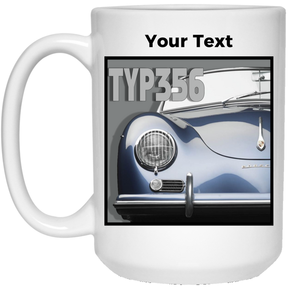 Typ 356 blue  personalized 21504 15 oz. White Mug
