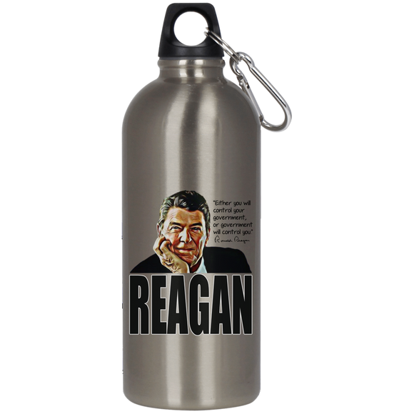 Reagan Control Gov 23624 Stainless Steel Silver Water Bottle