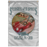 Speedsters Meet Spyders Personalize SUBWF Sublimated Wall Flag