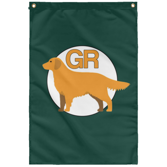 Golden GR Green SUBWF Sublimated Wall Flag