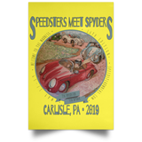 Speedsters Meet Spyders Personalize POSPO Satin Portrait Poster