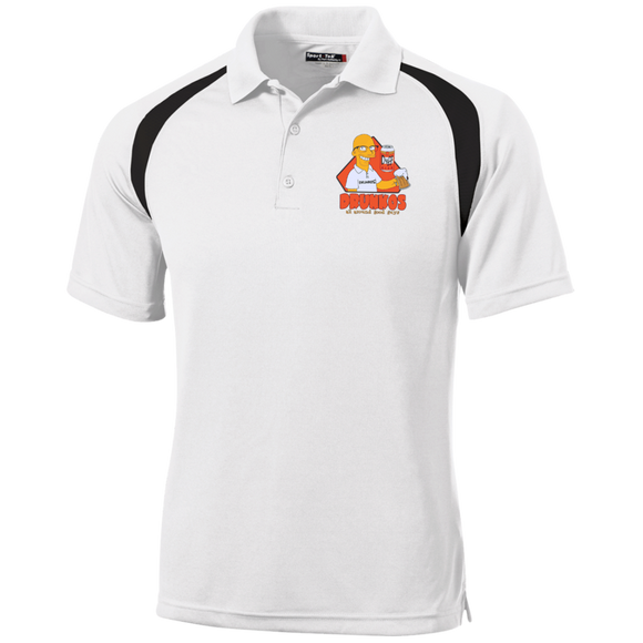 Drunkos Logo T476 Sport-Tek Moisture-Wicking Tag-Free Golf Shirt
