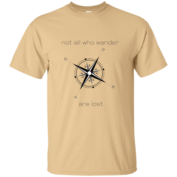 Not All Who Wander Custom Ultra Cotton T-Shirt