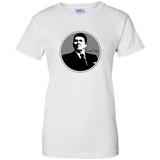 Reagan Gray Circle G200L Gildan Ladies' 100% Cotton T-Shirt