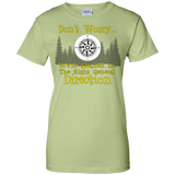 Right Direction Ladies Custom 100% Cotton T-Shirt