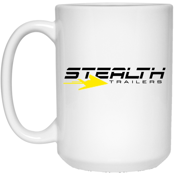 Stealth Logo hi res 21504 15 oz. White Mug
