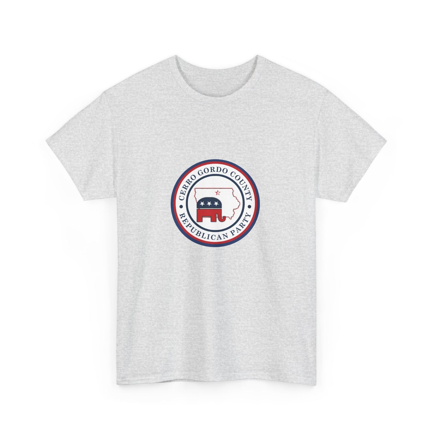 Cerro Gordo GOP Logo Unisex Heavy Cotton Tee