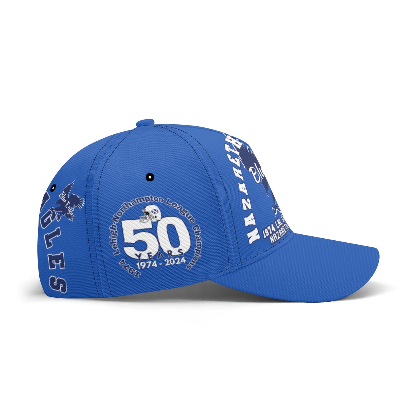 1974 Nazareth Football 50-Year Commemorative Custom Hat