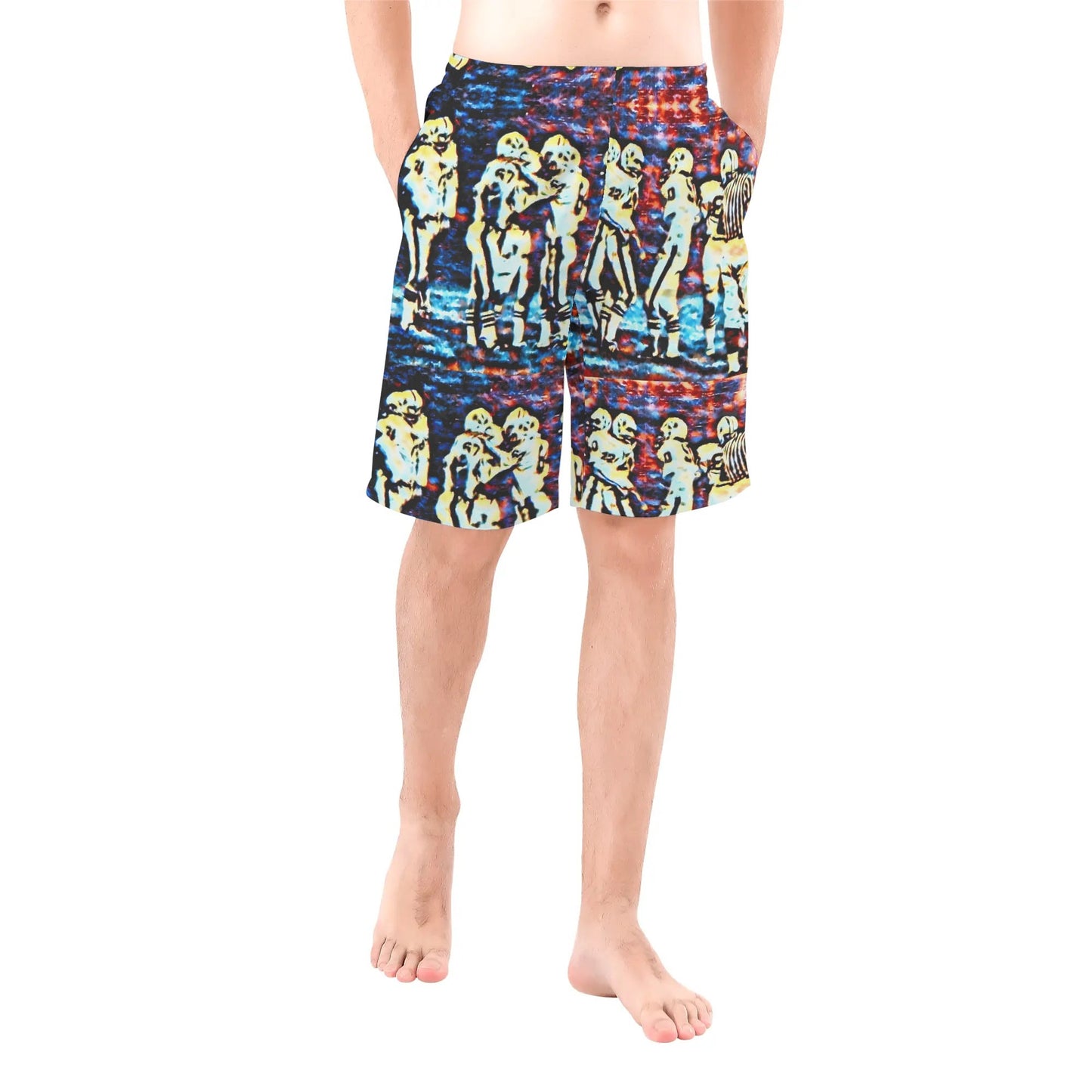 Mens Football Board Shorts