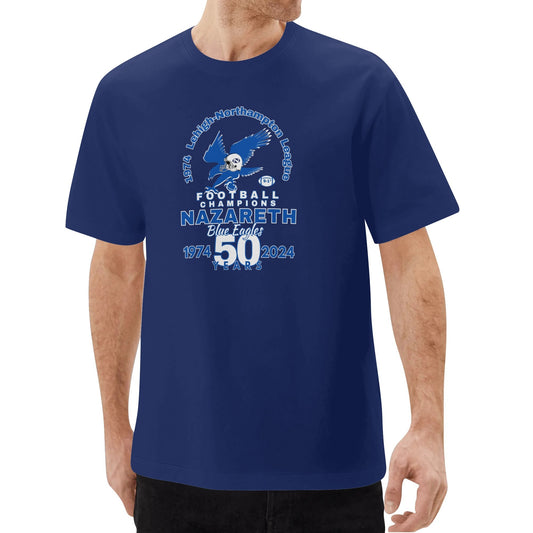 1974 Nazareth Football 50-Year/HOF Commemorative Classic T-Shirt