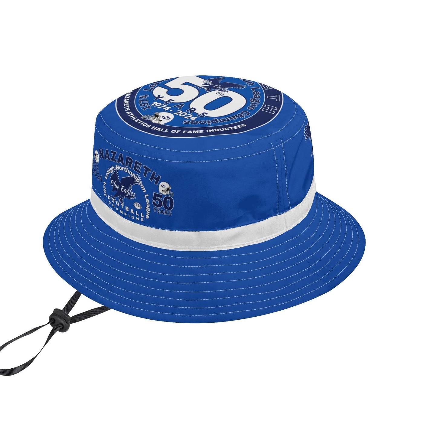 1974 Nazareth Champions 5 Years/HOF Personalized Bucket Hat