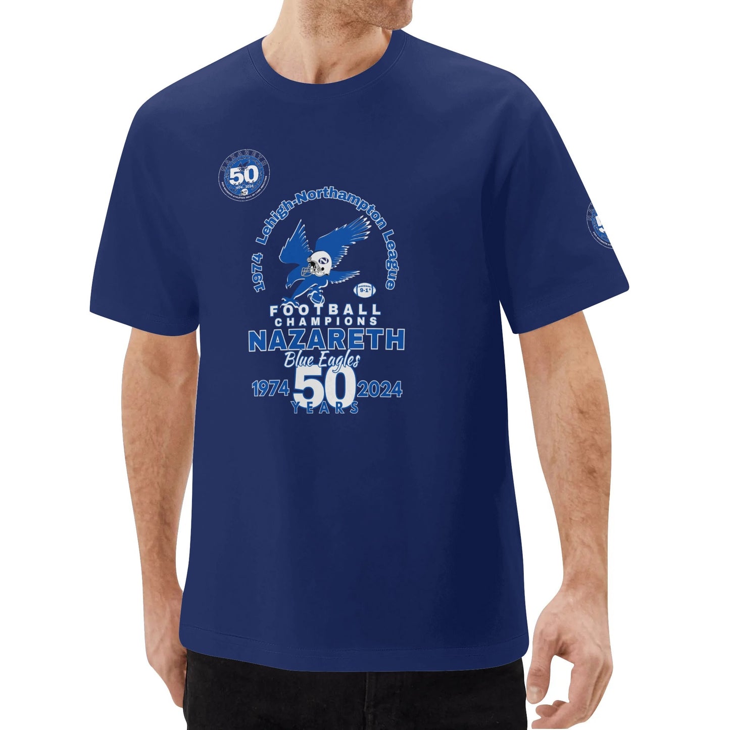 1974 Nazareth Football 2024 HOF/50 years Commemorative Classic T-Shirt