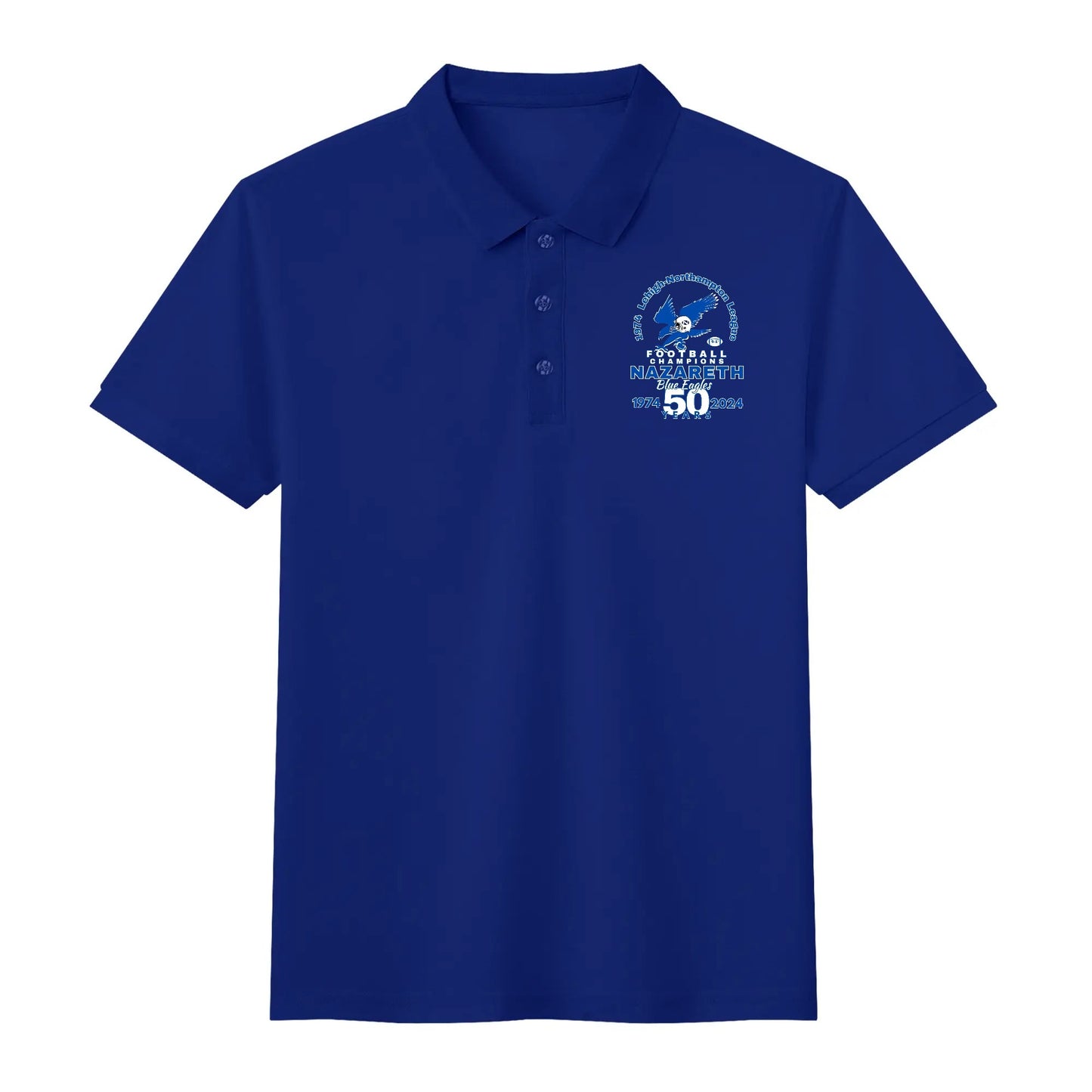 1974 Nazareth Football Commemorative Cotton Polo Shirt