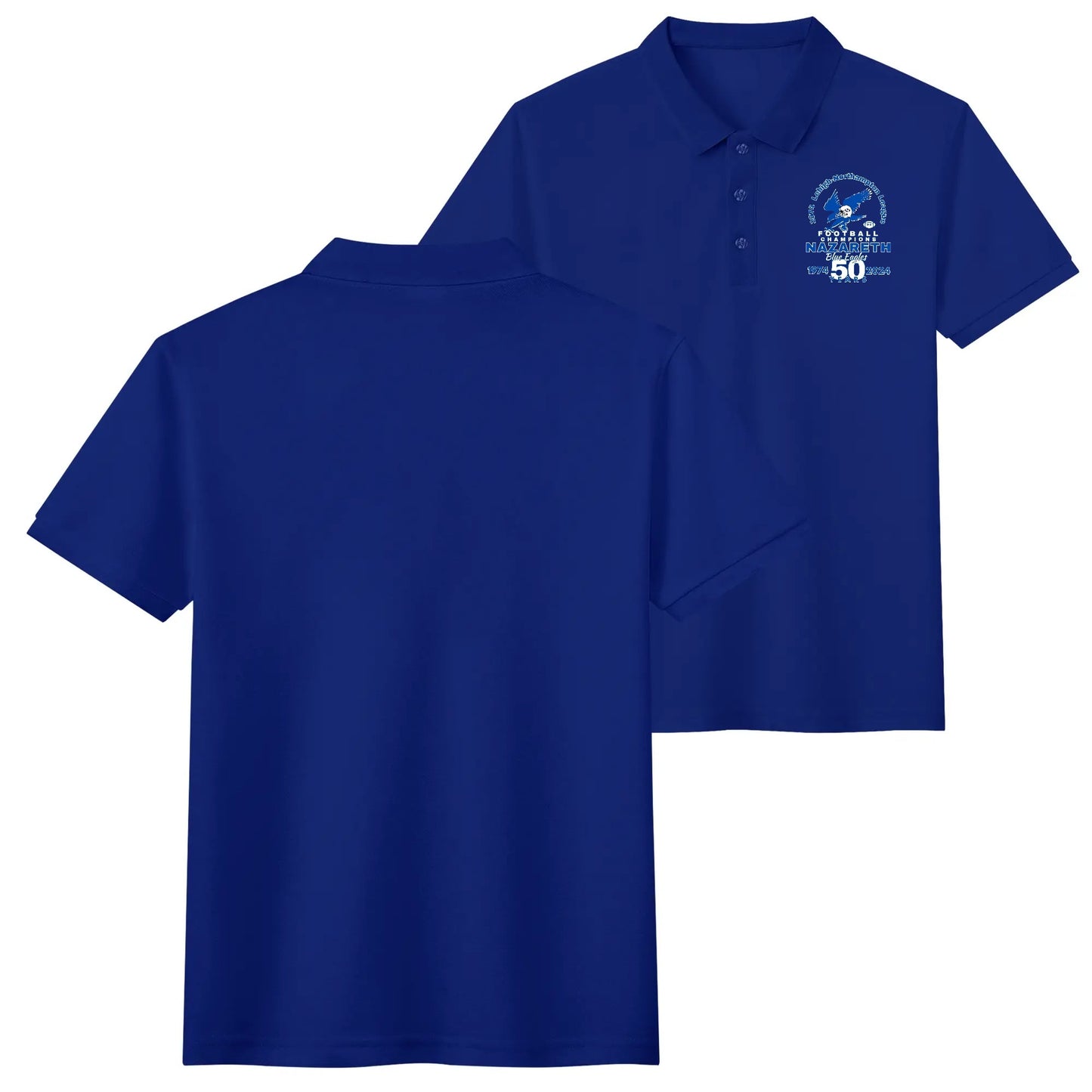 1974 Nazareth Football Commemorative Cotton Polo Shirt