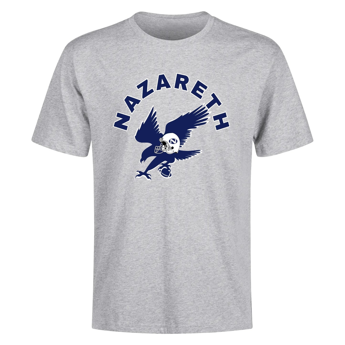 Nazareth Football personalized Mens Cotton Front & Back Printing T-Shirt