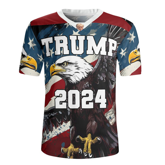 Patriotic Eagle Personalized Custom Jersey