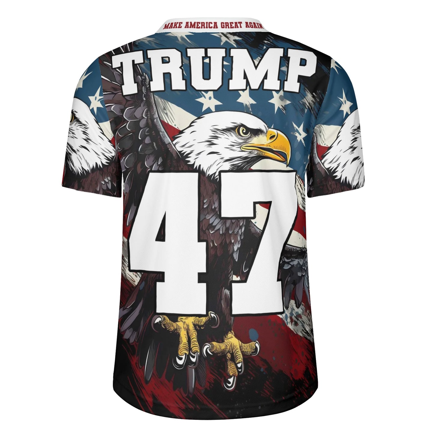 Patriotic Eagle Personalized Custom Jersey