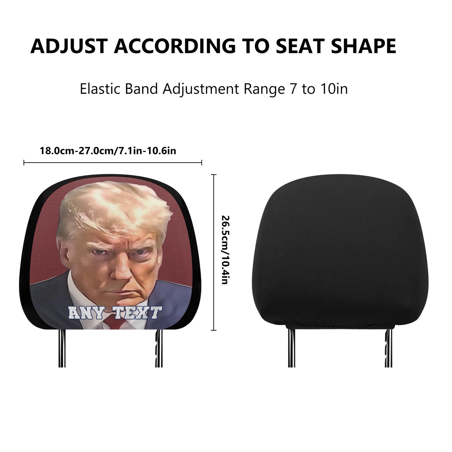 Car Headrest Covers