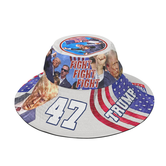 Fight Fight Fight  Print Bucket Fisherman Caps