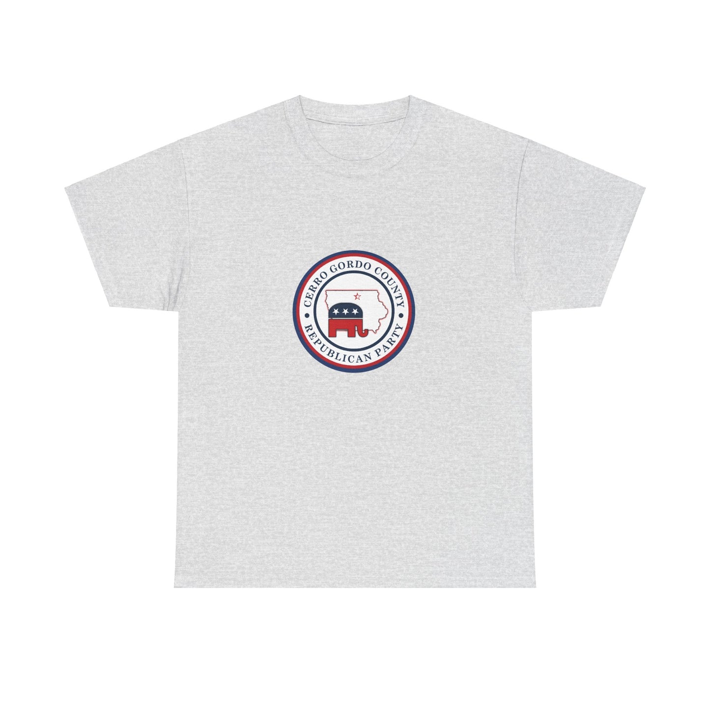 Cerro Gordo GOP Logo Unisex Heavy Cotton Tee