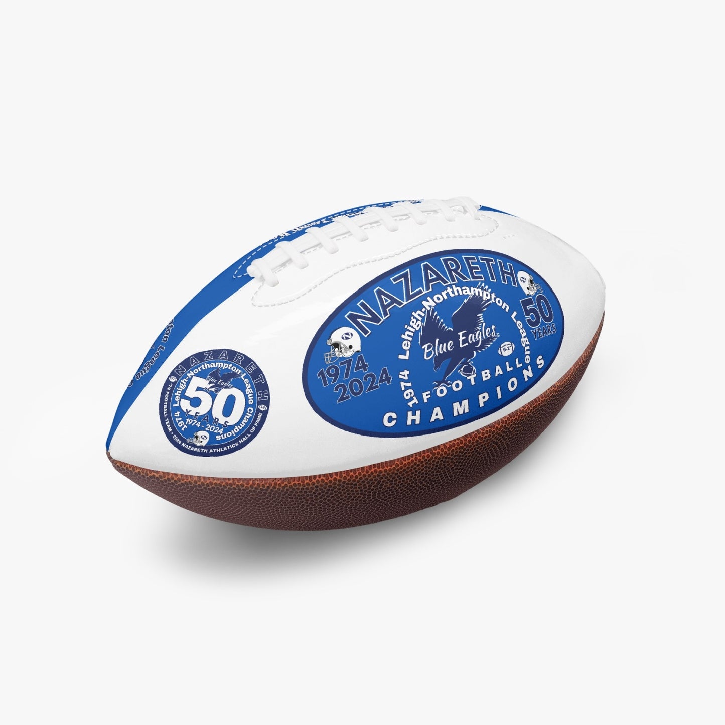 1974 Nazareth Football Champions 50th Commemorative Football