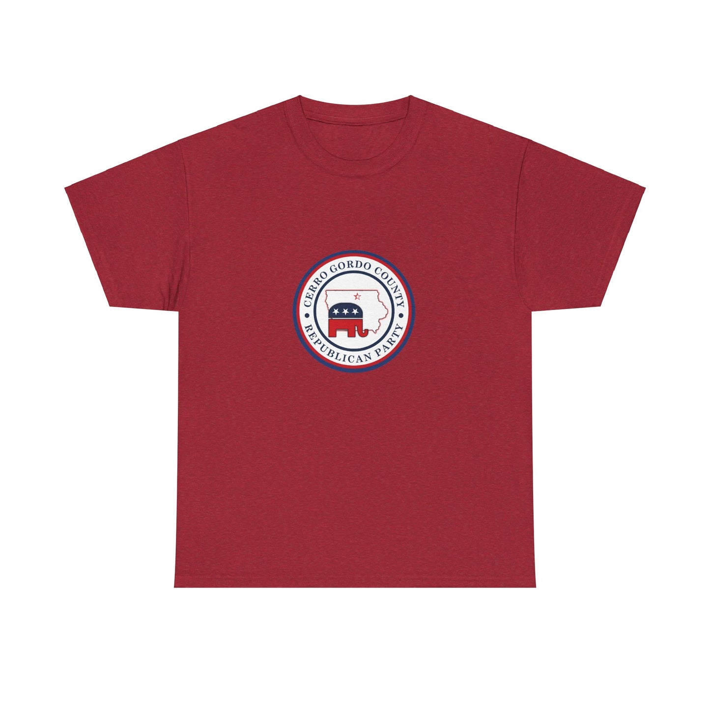 Cerro Gordo GOP Logo Unisex Heavy Cotton Tee