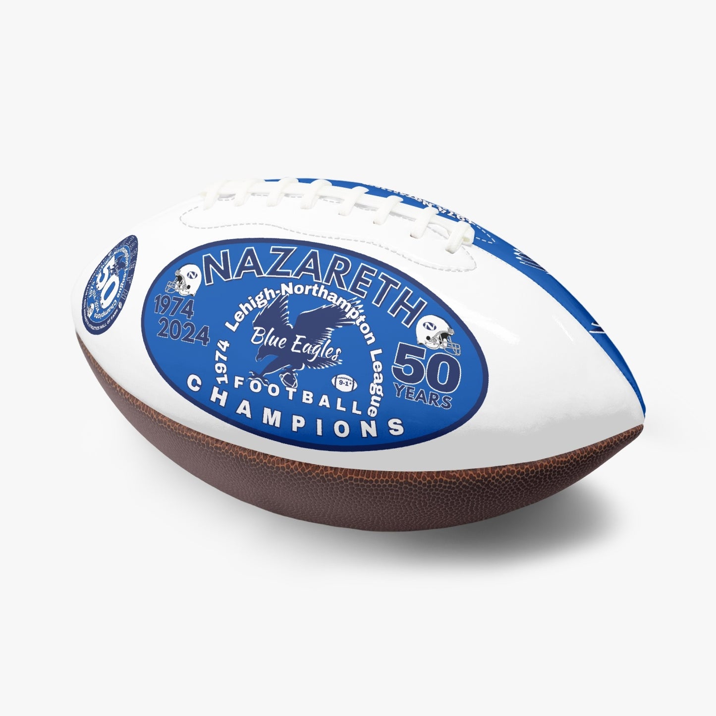 1974 Nazareth Football Champions 50th Commemorative Football