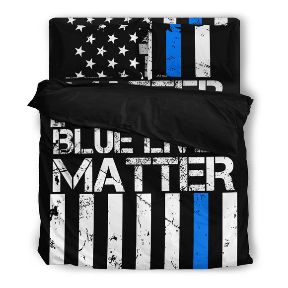Blue Lives Matter Premium Duvet