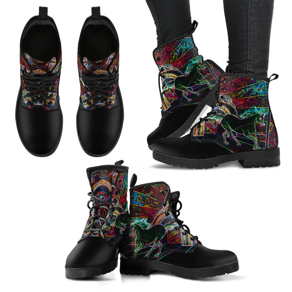 Electric Horses - Women's Leather Boots