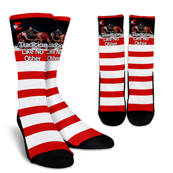 Easton Red Rover Wrestling Tradition Socks