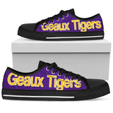LSU Geaux Tigers low tops