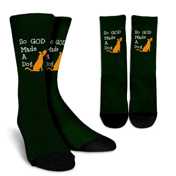 God Made A Dog Socks