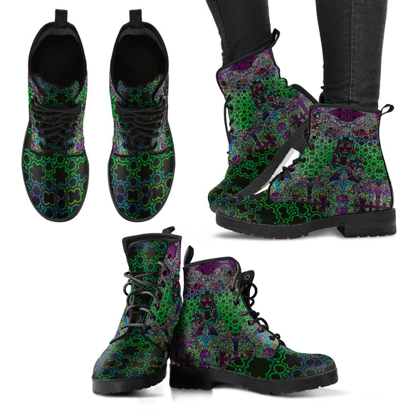 Electric Nature - Women's Leather Boots