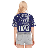 We Are Lions All-Over Print Women's Cropped T-shirt | 190GSM Cotton