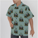 Sinatra's Manhattan JMFFL Men's Hawaiian Shirt With Button Closure
