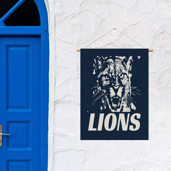 Lions All-Over Print Garden Flag