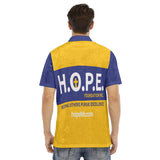 HOPE All-Over Print Men's Polo Shirt | Velvet