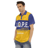 HOPE All-Over Print Men's Polo Shirt | Velvet
