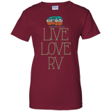 Live Love Ladies' 100% Cotton T-Shirt