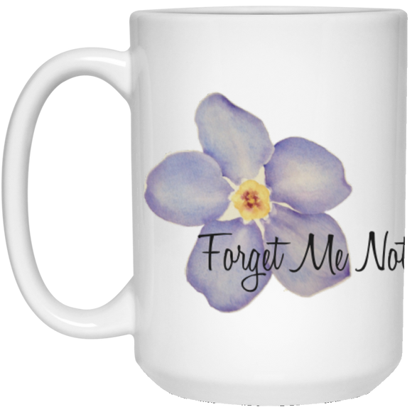 Forget me not mug 15oz