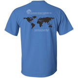 New! EWB Black Globe G200 Gildan Ultra Cotton T-Shirt