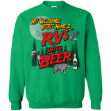 RVs with Beer 2500x3000 G180 Gildan Crewneck Pullover Sweatshirt  8 oz.