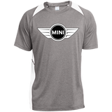 Mini bw ST361 Sport-Tek Heather Colorblock Poly T-Shirt