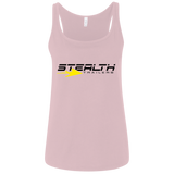 Stealth Logo hi res 6488 Bella + Canvas Ladies' Relaxed Jersey Tank