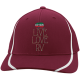 Live Love Flexfit Colorblock Cap