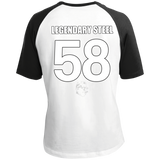 Legendary Men of Steel 58 Adult SS Colorblock Raglan Jersey