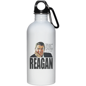 Reagan Control Gov 23663 20 oz. Stainless Steel Water Bottle