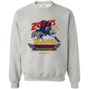 Zotts G180 Gildan Crewneck Pullover Sweatshirt  8 oz.