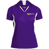 stealth logo cropped LST655 Sport-Tek Ladies' Colorblock Performance Polo